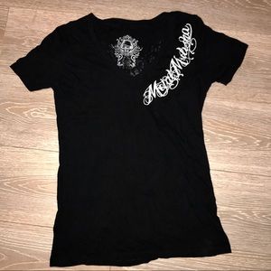 Metal Mulisha short sleeve wing back shirt! Size L